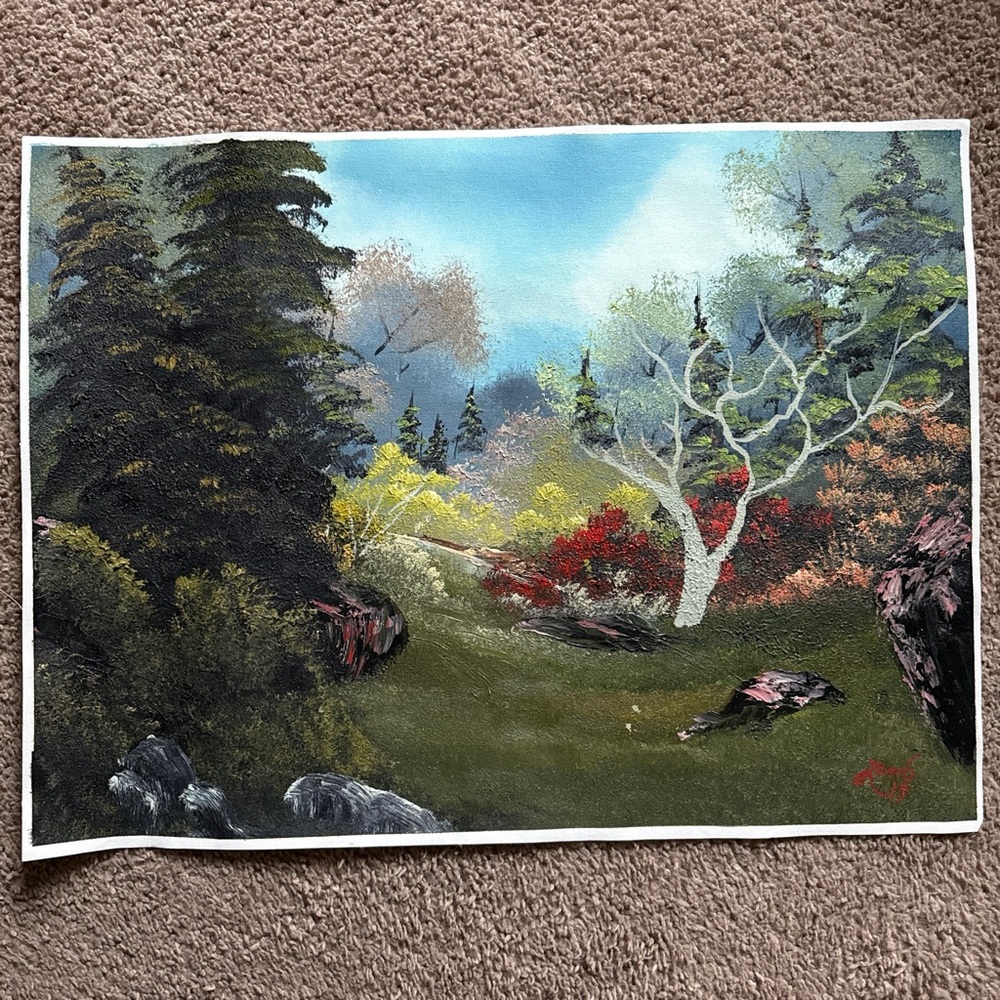 “Meadow” 18 x 24 Oil Paint on Canvas Lamb Original